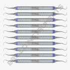10 Hu-friedy Sh6 79e2 H6 h7 Everedge 2  Dental Hygienist Sickle Scaler  9 Handle