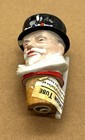 Vintage Beefeater Gin Bottle Stopper Ceramic Bar Ware Made In Great Britain