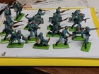 Vintager Britains Ltd Deetail German Ww2 Soldiers Army Lot Of 17 Metal England
