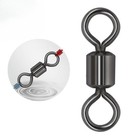 Rolling Barrel Swivel 42-330lb Fishing Swivels Solid Ring  1- 8 1 0-6 0 100pcs
