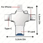 Usb 3 0 Flash Drive Type C Card Reader Stick For Iphone Android Ipad Lot