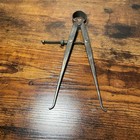 L s  Starrett Co Athol Mass Usa Vintage 6 Inch Winged Spring Divider  Machinist