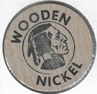 Ace Hardware  Token coin  Indian Head Wooden Nickel