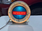 Vintage 1961 Schlitz On Draught Motion Beer Clock-works-nice