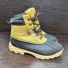 Fila Men s Duck Boots Size 10 5 Beige Winter Snow Weathertech Waterproof Shoes