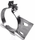 Exhaust Stack 4    Mount Bracket 379 359 Peterbilt 1987-1993 Stainless Up 21331