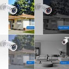 Zosi 1tb Dvr Outdoor 1080p Security Camera System Night Vision Ai Face Detection