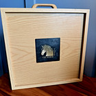 Vintage Breyer The Horse Tote 1 12 Wooden Travel Barn Stable Carry Case Freedom