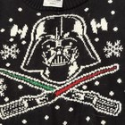 Star Wars Darth Vader Christmas Boys Sweater Size 4 Pullover Crew Black