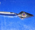 Vintage Anson Masonic Trowel Tie Clasp With Compass And Square Logo