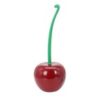 Creative Toilet Brush Holder Set Cherry Shape Standing Wc Cleaning Bathroom