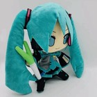 Hatsune Miku Plush Doll 10 Inch Japanese Anime Stuffed Toy Soft Pillow Gift
