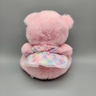 Vintage Princess Soft Toys Pink Teddy Bear Plush 9  Dress Bow Stuffed Animal 