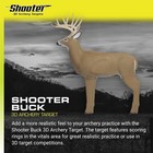 Buck 3d Deer Archery Hunting Target One Size Easy Arrow Removal