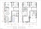 39x56 Feet House Plans 3d 12x17 Meter 6 Beds 8 Baths Pdf File And  a4 Hard Copy 