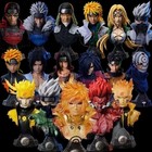 Naruto Anime Bust Figures     Kakashi  Uzumaki  Madara  Obito  Sasuke 15cm Figure
