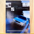 1998 Jaguar Xj8 Silver Sedan Water Front Vintage Print Ad Car Auto Advert