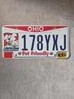 Ohio Pet Friendly Specialty License Plate -      -     