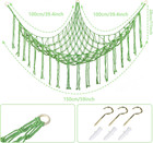 Stuffed Animal Hammock Corner  Hand-knitted Large Plushie Net Toy Hammock With W