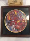 Sports Impressions Nba Collector Plate Michael Jordan  131 Gold Edition W  Cert 