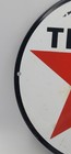 Vintage Texaco Rustic Porcelain Enameled Metal Sign