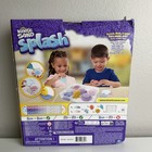 Kinetic Sand Splash Water Play Sandbox 12oz Color Change Sand 4 Molds Tray Bd