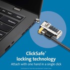 Kensington Clicksafe Combination Laptop Lock For Wedge-shaped Security Slot