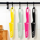 8pcs German Steel Paring Knives Set With Sheath-ultra Sharp Fruit veggie Knives