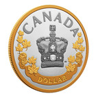          Canada Dollar  1 Queen Memory Mark Imperial State Crown 7 Coin Set  2022