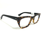 Norman Childs Eyeglasses Frames Walnut Tobk Black Brown Tortoise 48-20-140