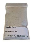 Siesta Key Beach Sarasota Florida Sand dirt earth  Ocean  White Sample Apx  30ml