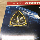 Vintage Official Nasa Emblem Patch Gemini 11 With Mission Data Card
