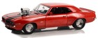 As Is - Hpd 51451a 1 18 1969 Chevrolet Holeshot Camaro  572ci Blown  Red W black
