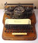 Antique Hammond No 2 Typewriter With Oak Case C1900