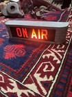 Rare  Vintage Oringinal Rca On-air Sign Working Condition Buffalo Radio Wkbw