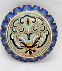 Vintage Cloisonn   Enamel Trinket Box Powder Box