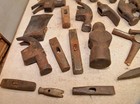 25 Vintage Hammer Heads Claw Ball Pein   More Blacksmith Steel Collectible Lot