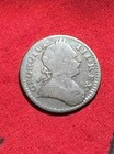 1773 Rare Error Strike George Iii Non-regal Colonial  Farthing Rare Miss 7
