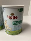 Holle Goat Milk Toddler Drink Toddlers 1 Year    2 Cans  14 10z  400g  Each Can