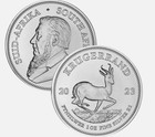 2023 1 Oz South Africa Silver Krugerrand Coin 1 Oz 999 Fine Silver In A Capsule