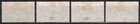 Hong Kong 1935 Sc 147-50 Used Silver Jubilee Issue Ap3050