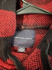 American Eagle   Hard Rock Cafe 4 Hoodie sweatshirt Lot M Plaid Logo