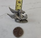 Spoontiques Pewter Dragon Magic Fantasy Miniature Figure Figurine Statue Vtg 87