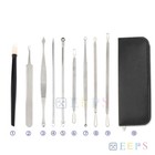 Blackhead Remover Pimple Blemish Comedone Extractor Tweezer Tool Kit