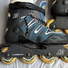 K2 Camano-w Women s Inline Skates Size 9 Blue black Carbon Frame Mpn S-01102-l
