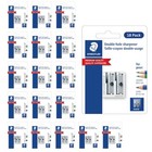 Double-hole Metal Pencil Sharpener  18 Pack - Perfect For Artists   Students
