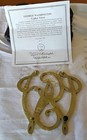 George Washington Cypher Solid Brass Trivet
