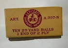 Vintage J p Coats Darning And Mending Cotton Thread A227n Brown Tan Khaki Shades