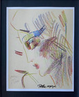 Peter Max   Beautiful   Signed Print    New Frame