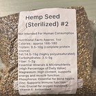 Sterilized Hemp Seed 2lb Bird Food High Protein  Omega-6  Songbirds Chickens